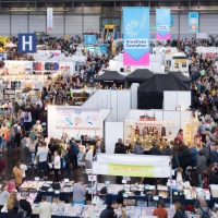 Kreativwelt der Hobbymesse Leipzig 2025