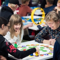 Spielwelt der Hobbymesse Leipzig 2025