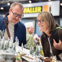 Modellwelt der Hobbymesse Leipzig 2025
