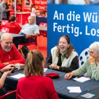 Der Spielebereich auf der Hobbymesse