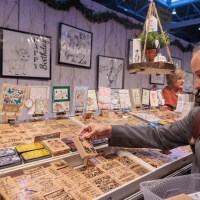 kreatives Shopping auf der Hobbymesse