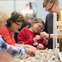 Kreativwelt der Hobbymesse Leipzig 2025