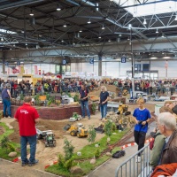 Modellwelt der Hobbymesse Leipzig 2025