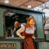 Enie van de Meiklokjesauf der Hobbymesse Leipzig 2026