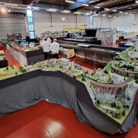 Die Modell-Eisenbahn Freunde Hannover Land mit ihrer Spur N-Anlage im Maßstab 1:160